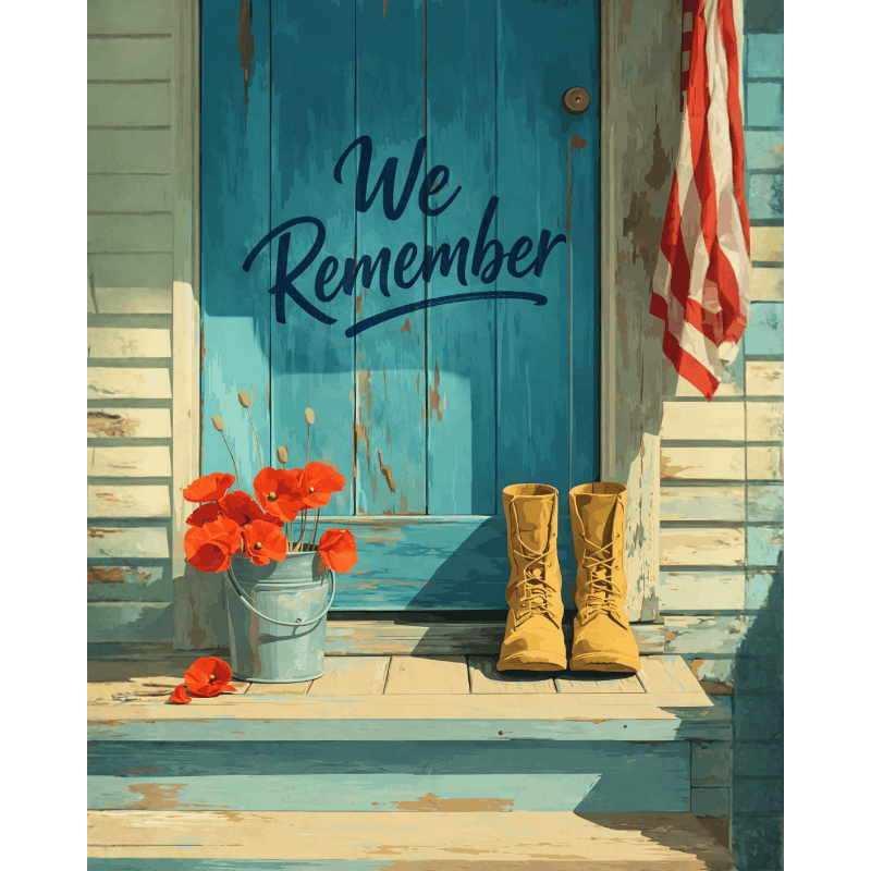 We Remember Pt. 2 | Paint by Numbers