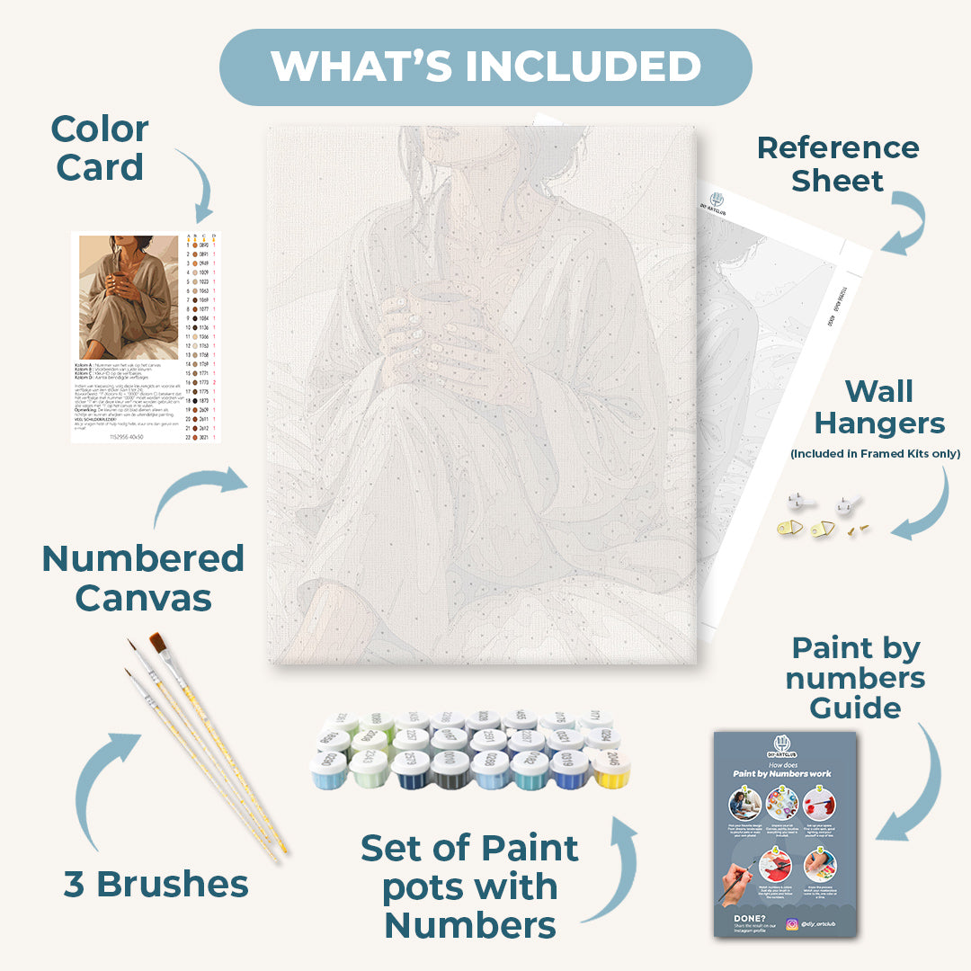 Beige Coziness | Paint by Numbers