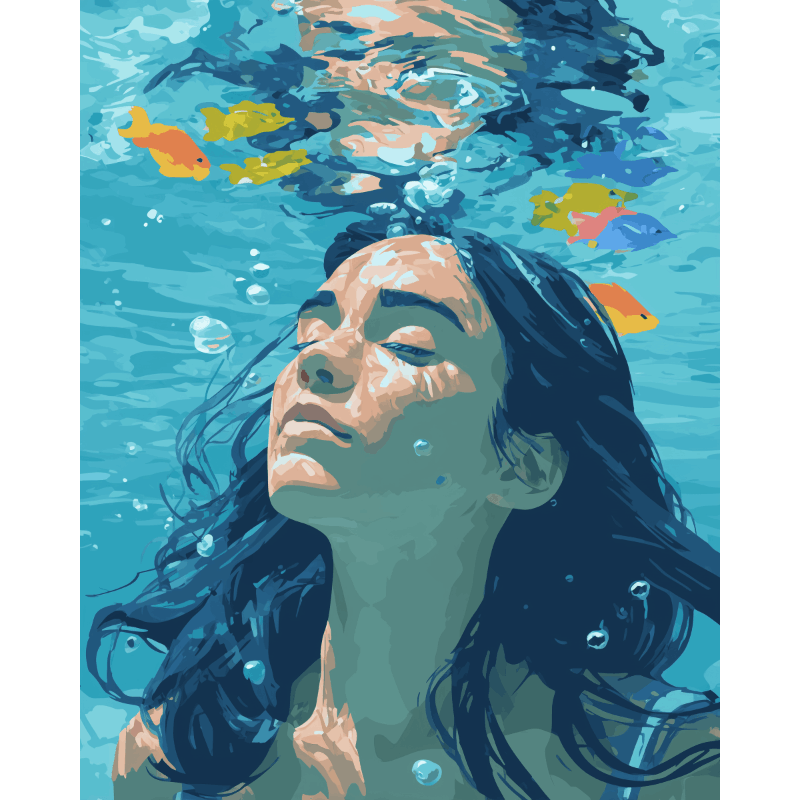 A Quiet Beneath | Paint by Numbers