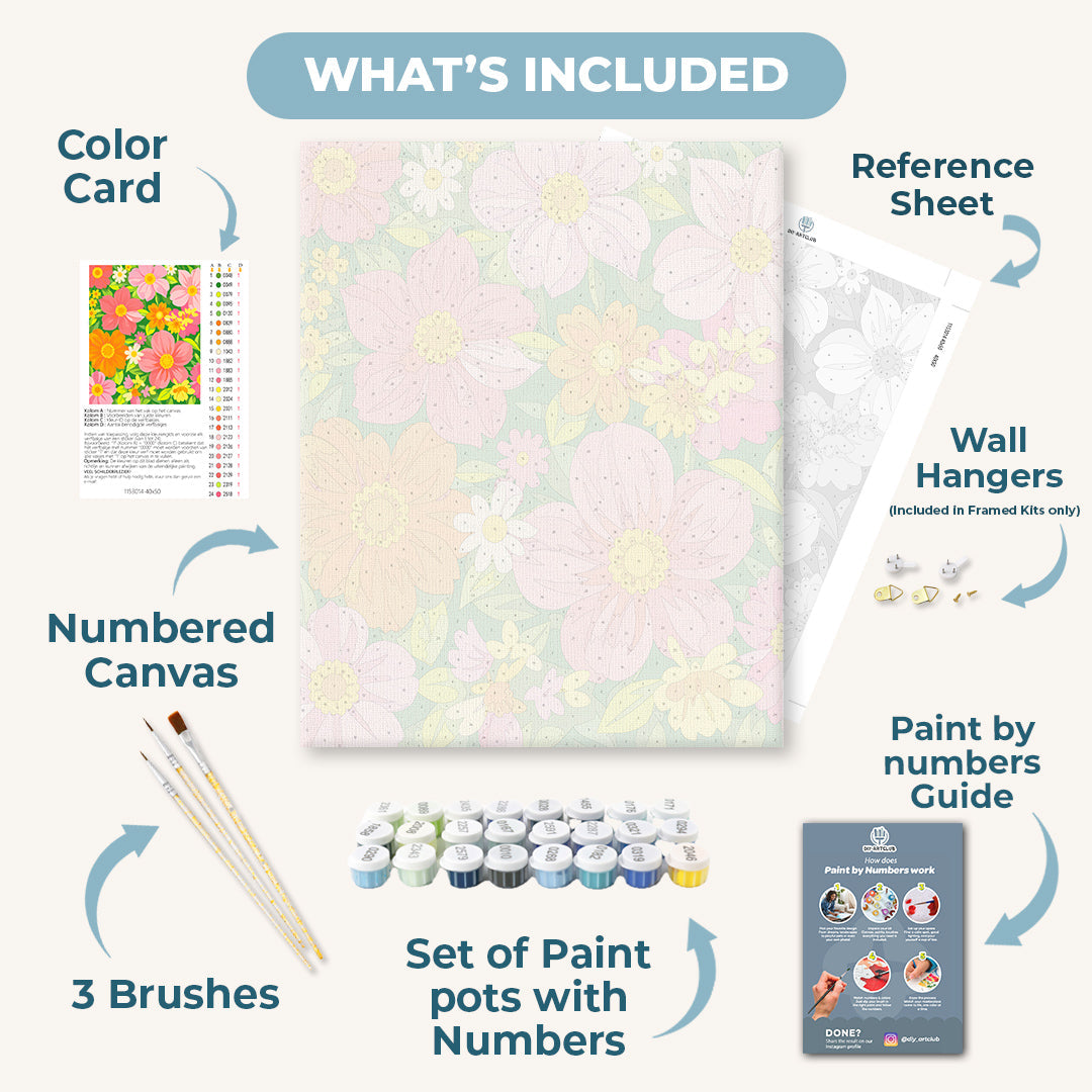 Flower Power | Paint by Numbers