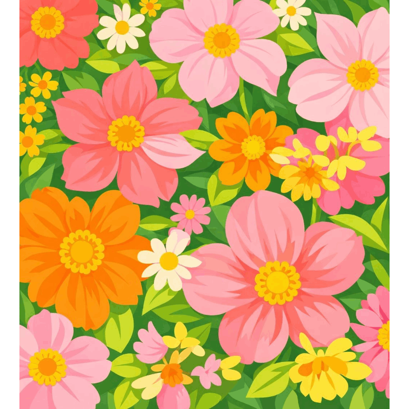 Flower Power | Paint by Numbers