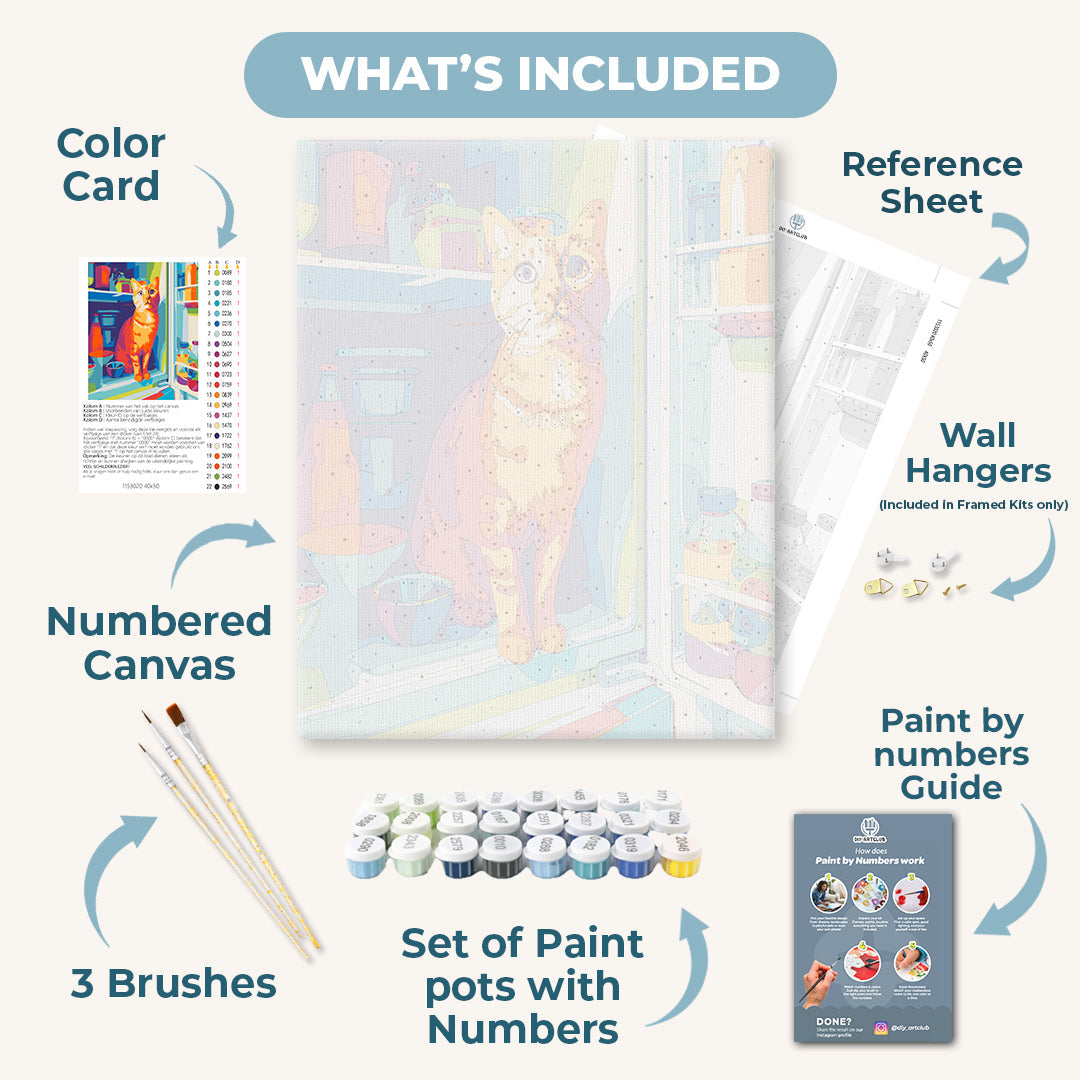 Food Beggar | Paint by Numbers