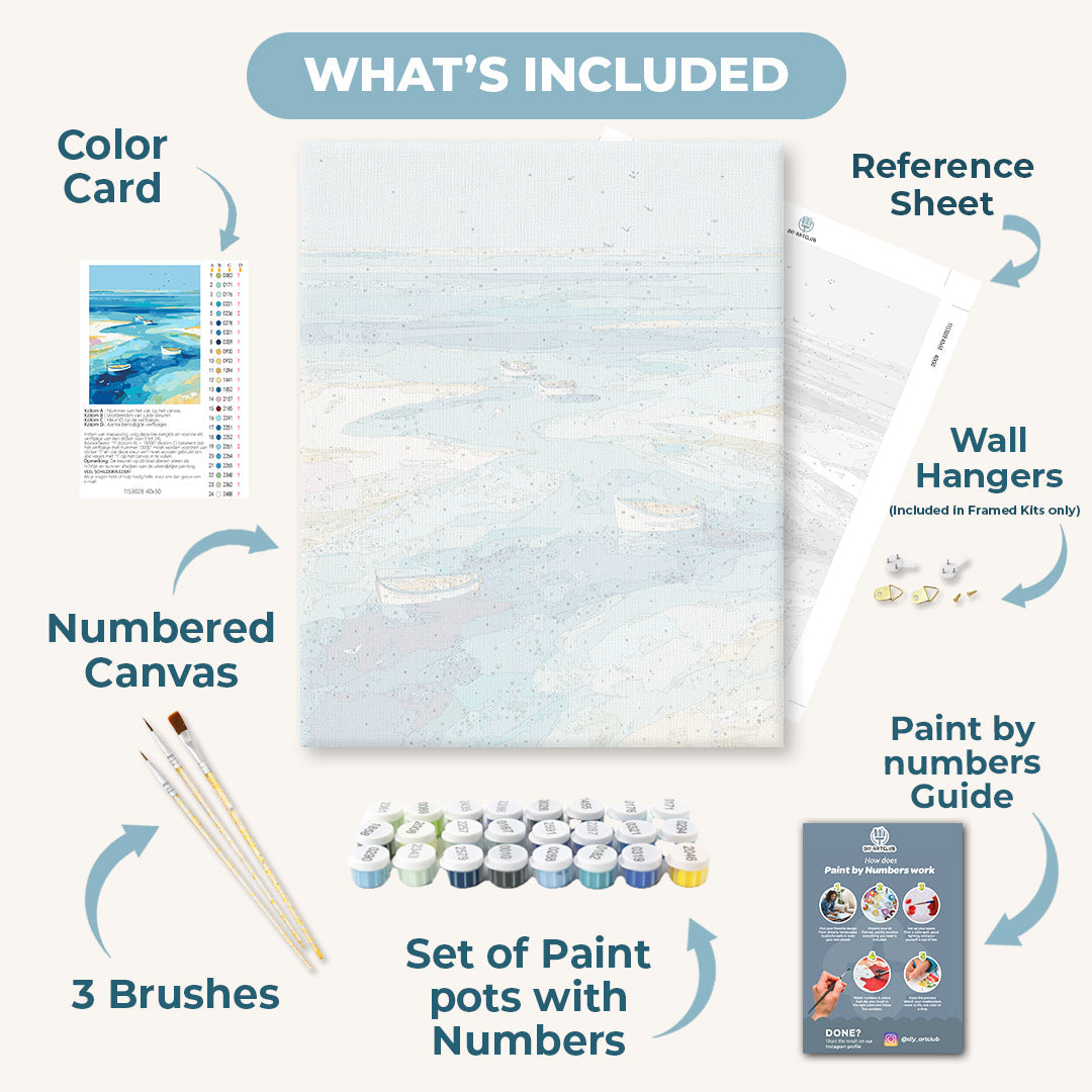 The Gentle Drift | Paint by Numbers