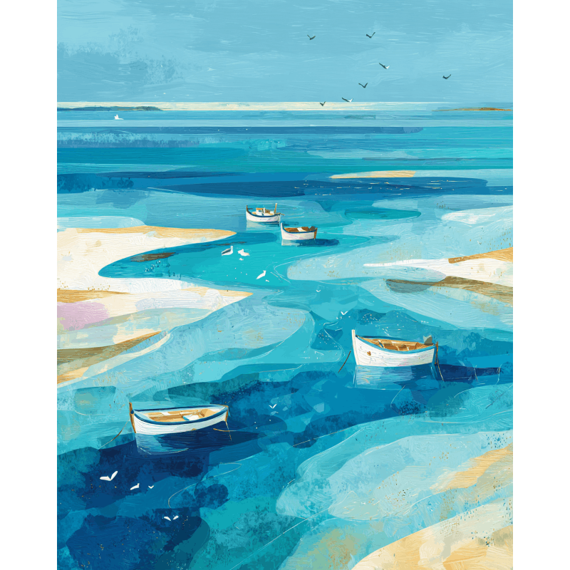 The Gentle Drift | Paint by Numbers