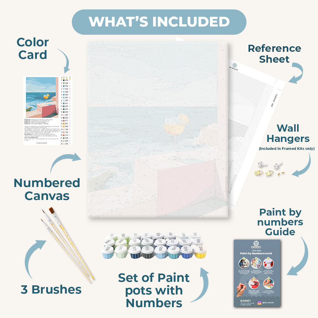 On Vacation | Paint by Numbers