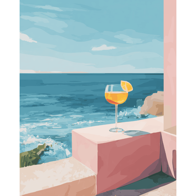 On Vacation | Paint by Numbers