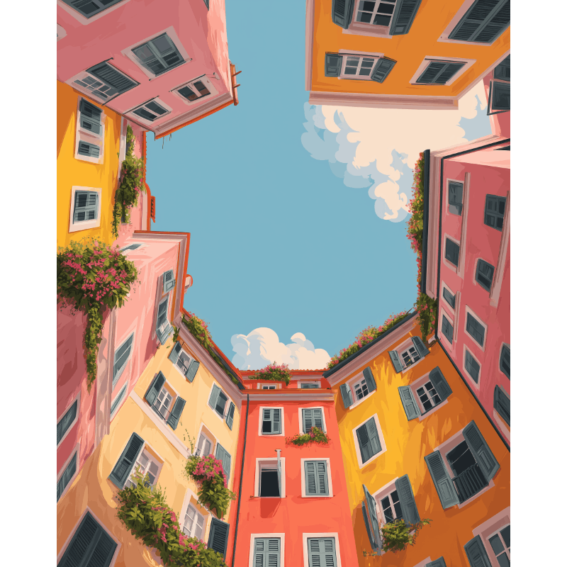 Look Up | Paint by Numbers