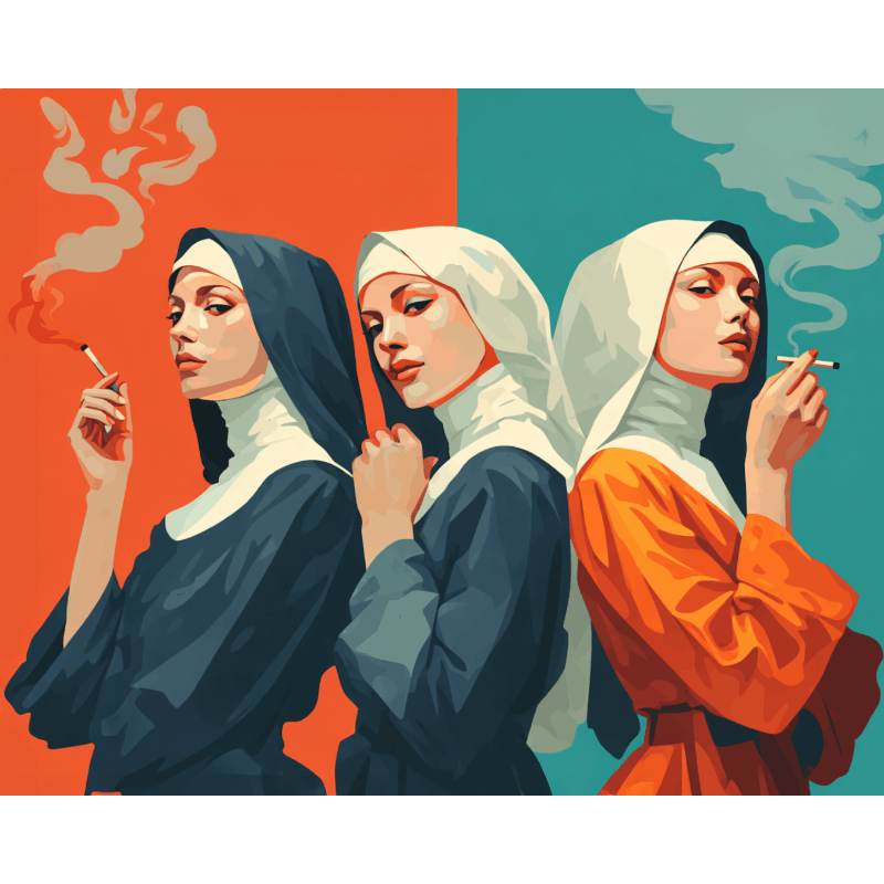 Attitudes Set | Paint by Numbers