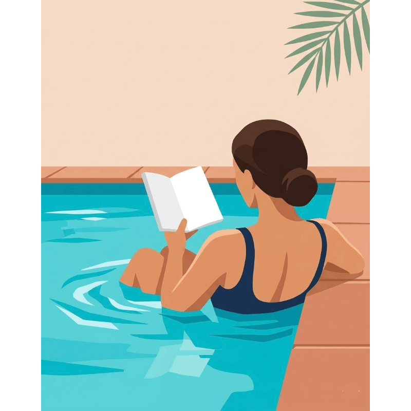 Peaceful Reading | Paint by Numbers