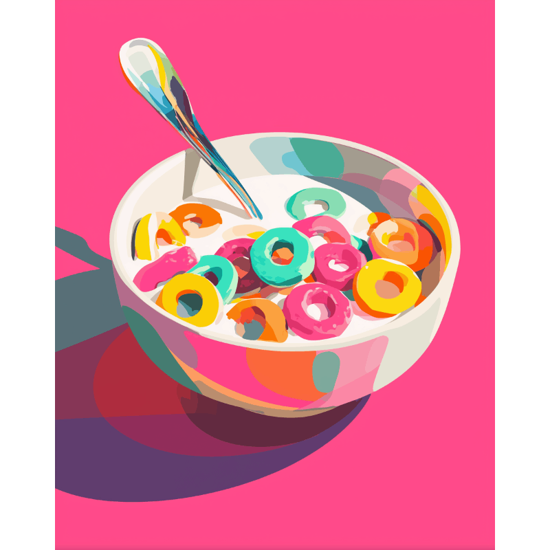 Champion's Breakfast | Paint by Numbers