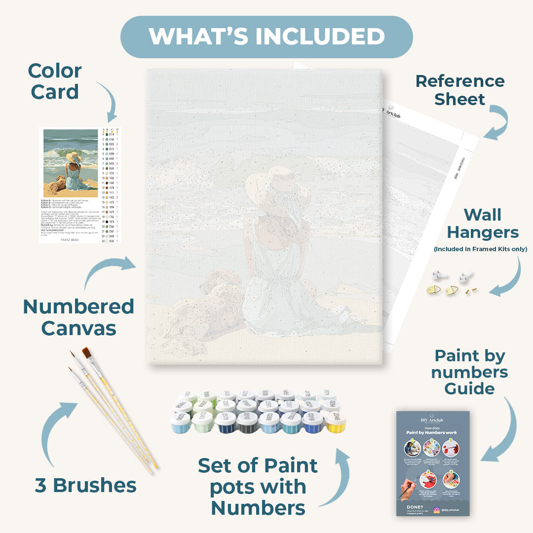 Waves of Calm | Paint by Numbers