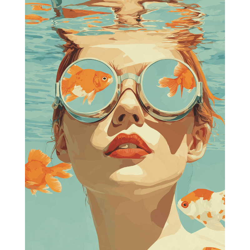Liquid Dreams | Paint by Numbers