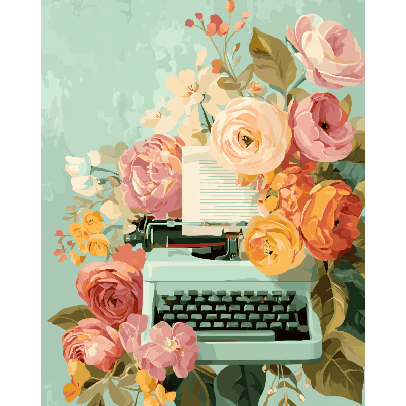 The Writer’s Garden | Paint by Numbers