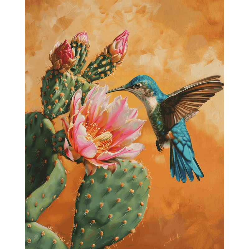 Mexican Nature | Paint by Numbers