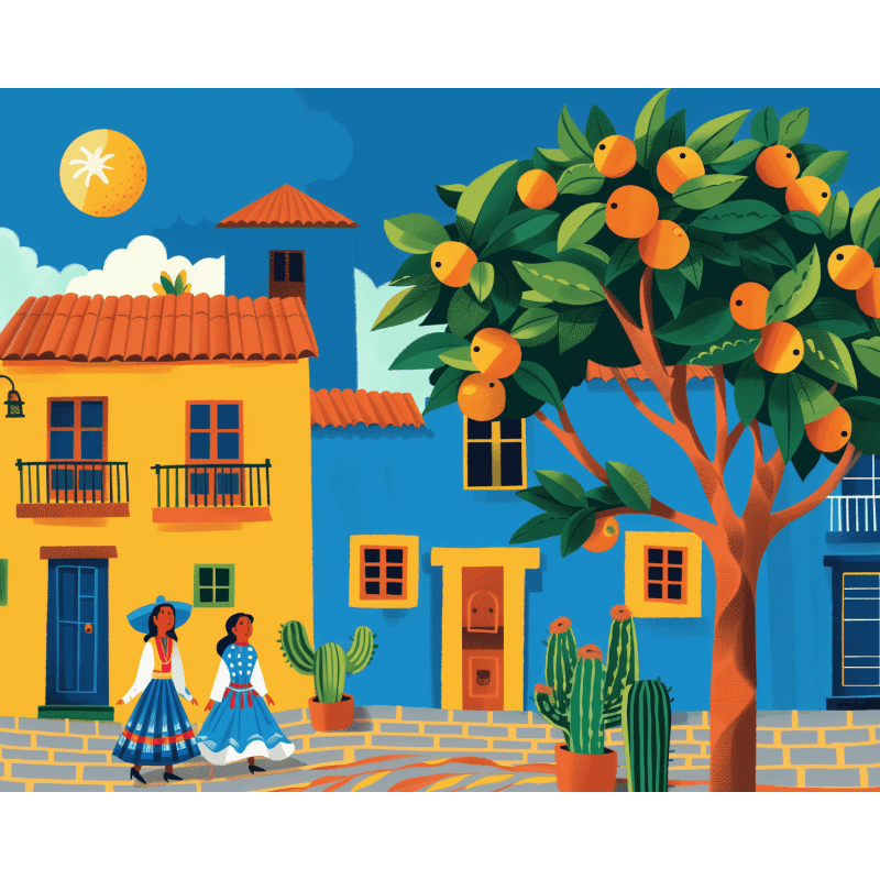 Amigos | Paint by Numbers
