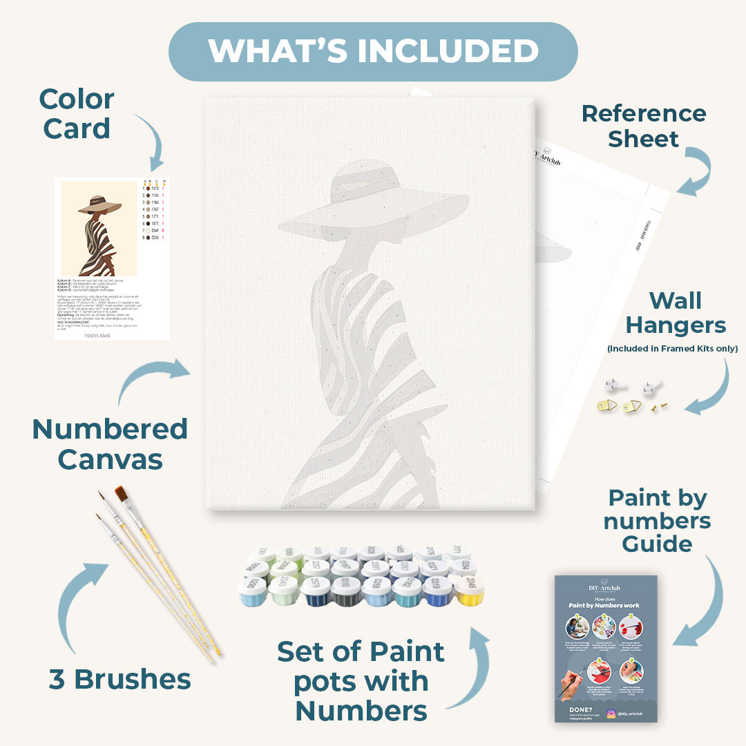 Summer Look | Paint by Numbers