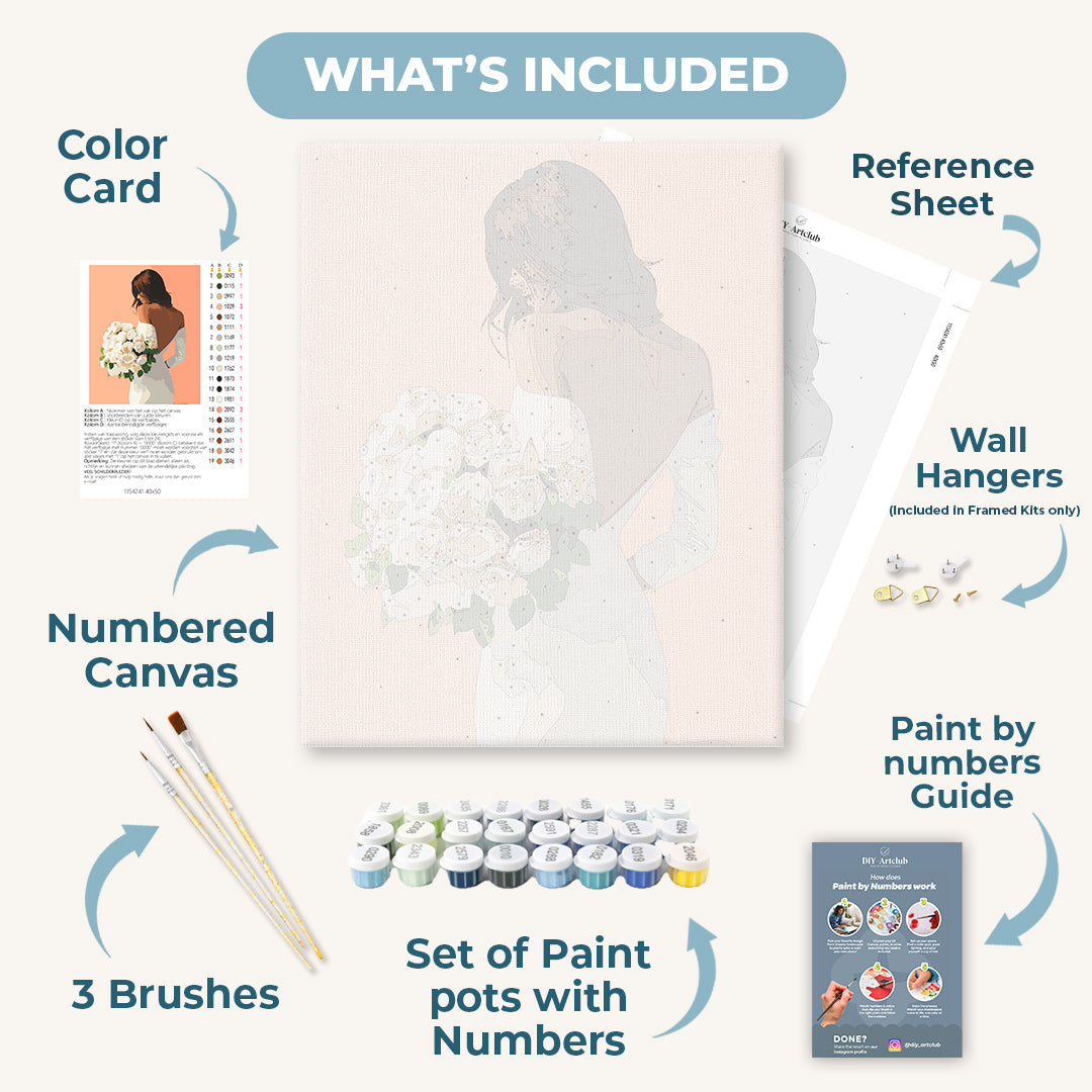 Bride to Be | Paint by Numbers