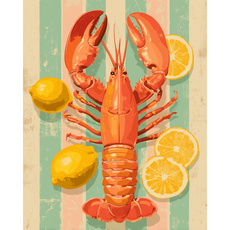 Fresh Catch | Paint by Numbers