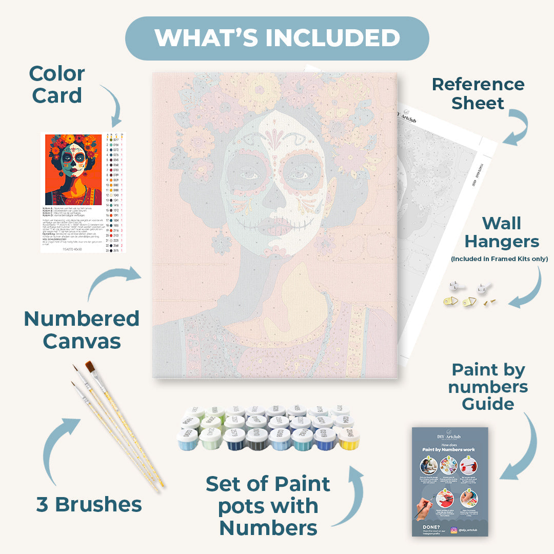 Los Muertos | Paint by Numbers