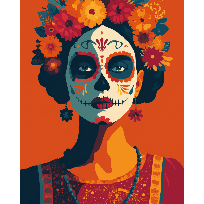 Los Muertos | Paint by Numbers