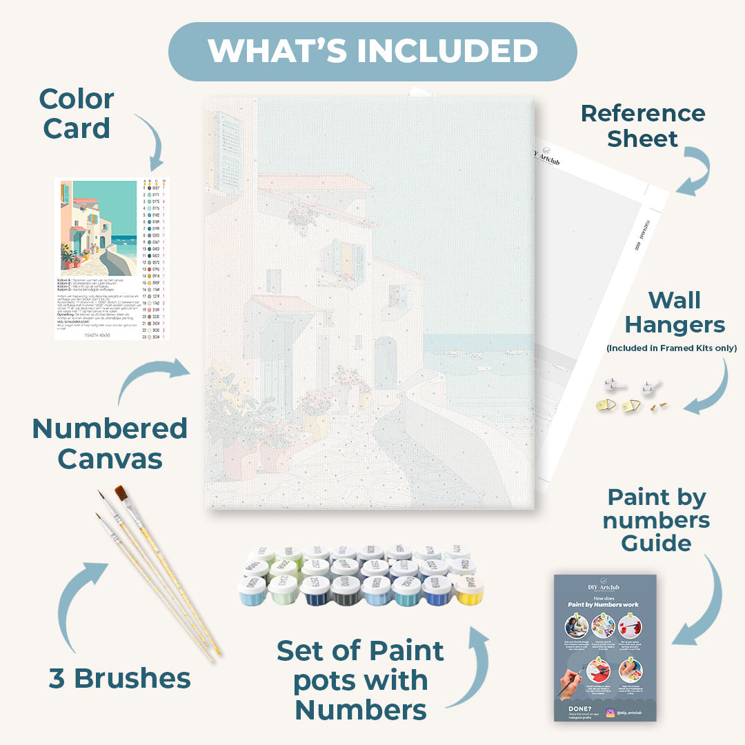 Coastal Escape | Paint by Numbers