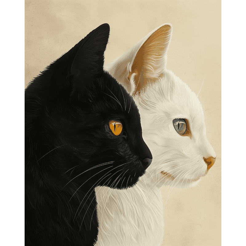 Yin and Yang | Paint by Numbers