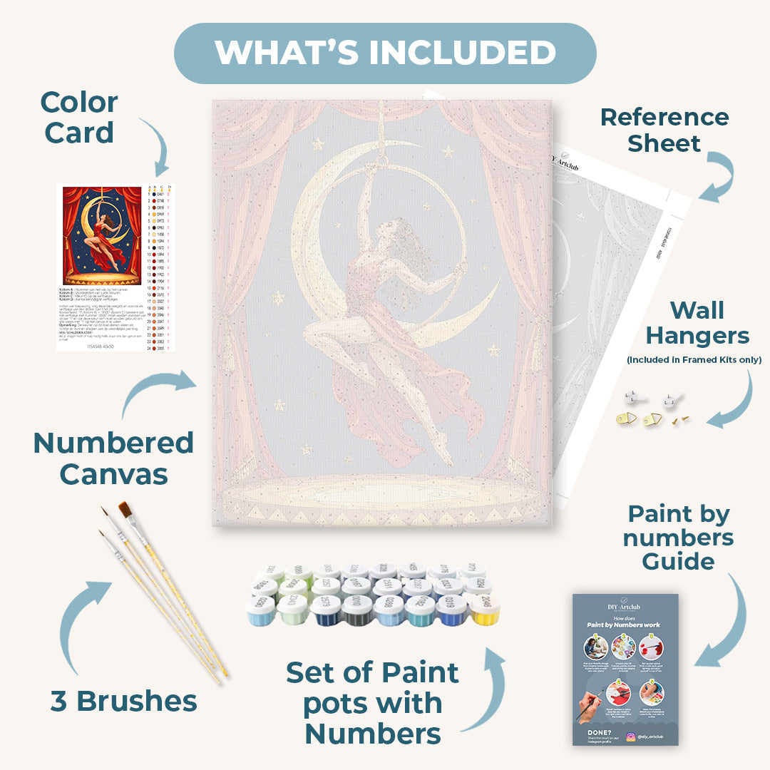 Circus Diva | Paint by Numbers
