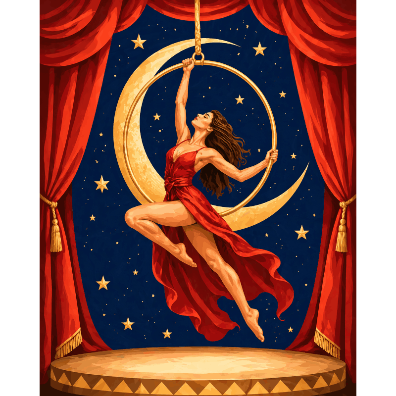 Circus Diva | Paint by Numbers