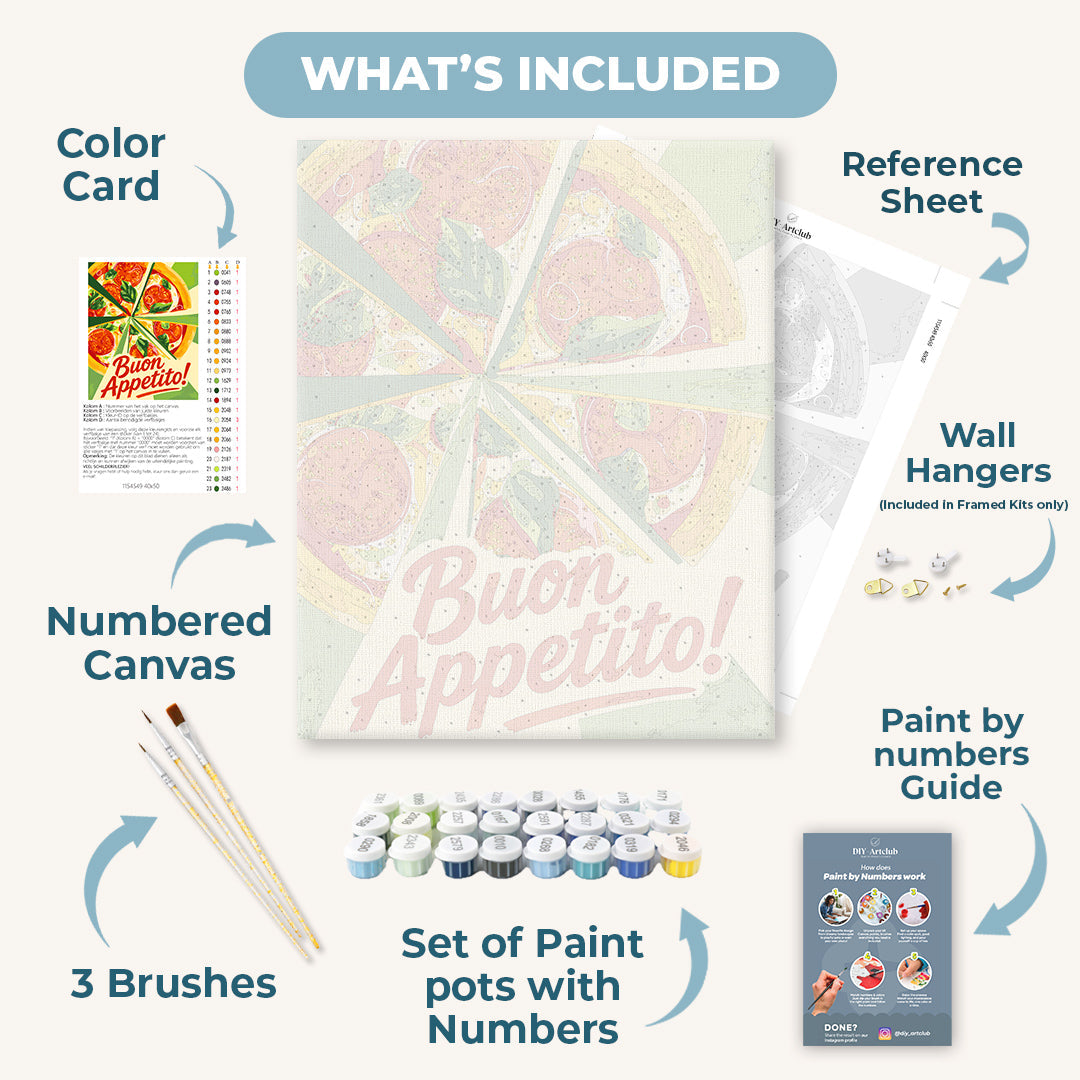 Buon Appetito | Paint by Numbers