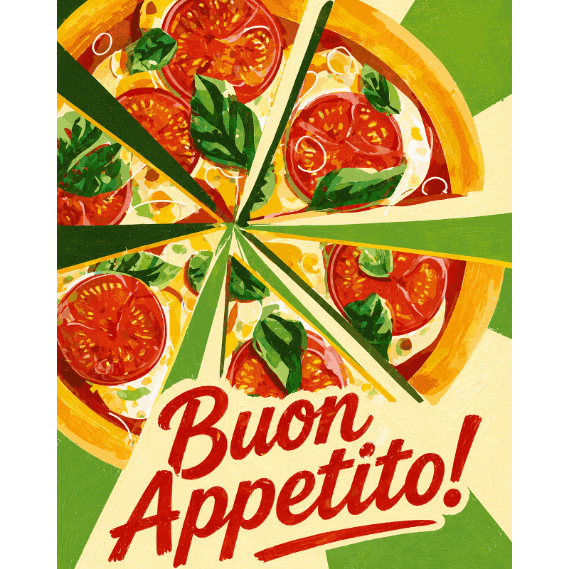 Buon Appetito | Paint by Numbers