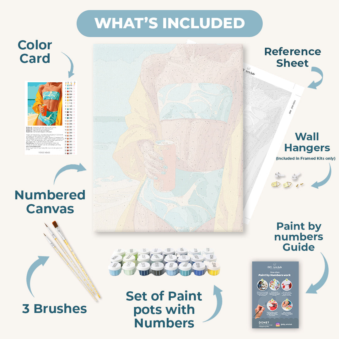 Summer Vacation | Paint by Numbers