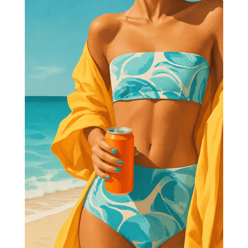 Summer Vacation | Paint by Numbers