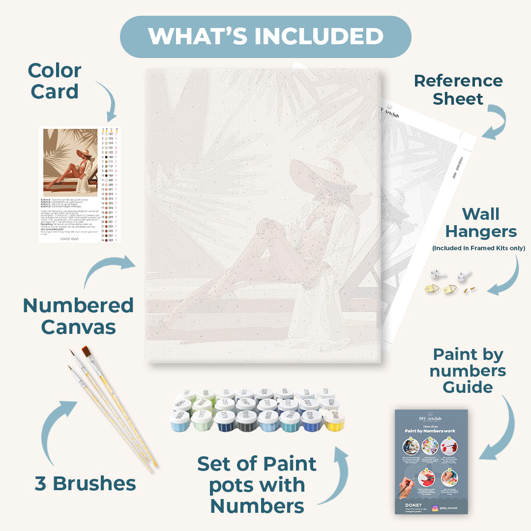 Vacation Mood | Paint by Numbers