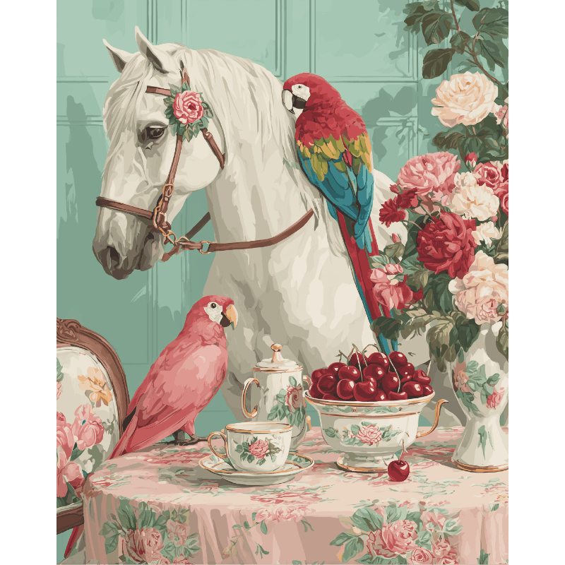 Garden Reverie | Paint by Numbers
