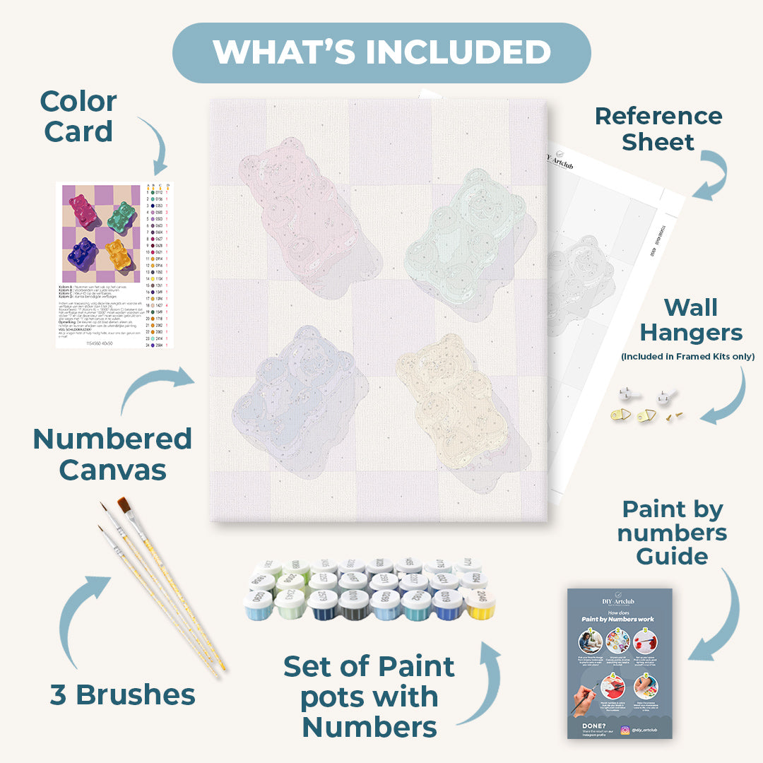 Sweet Colors | Paint by Numbers