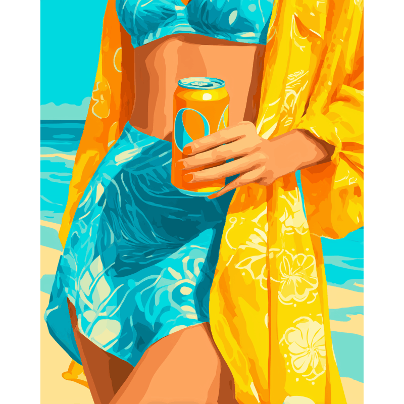 Sun is Shining | Paint by Numbers