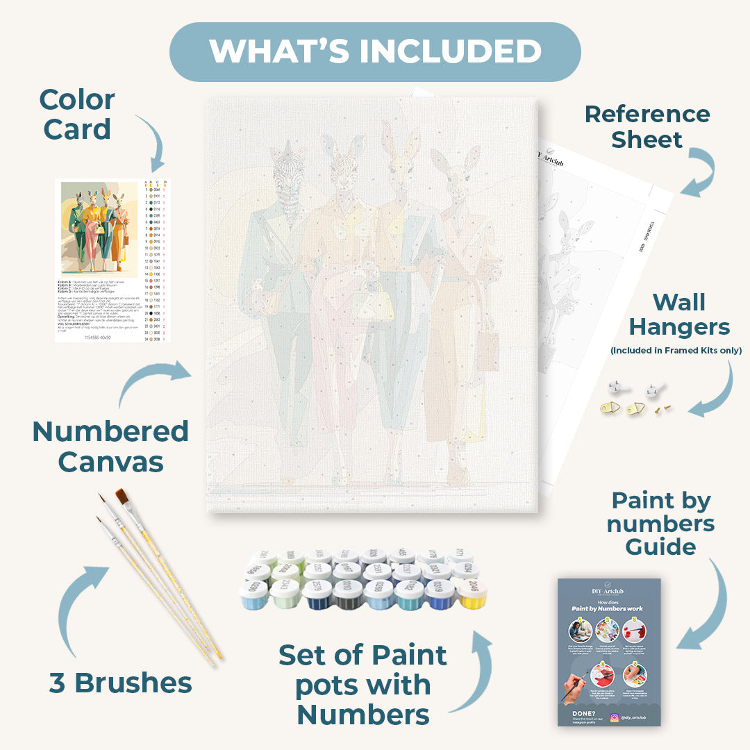 Runway Instinct | Paint by Numbers