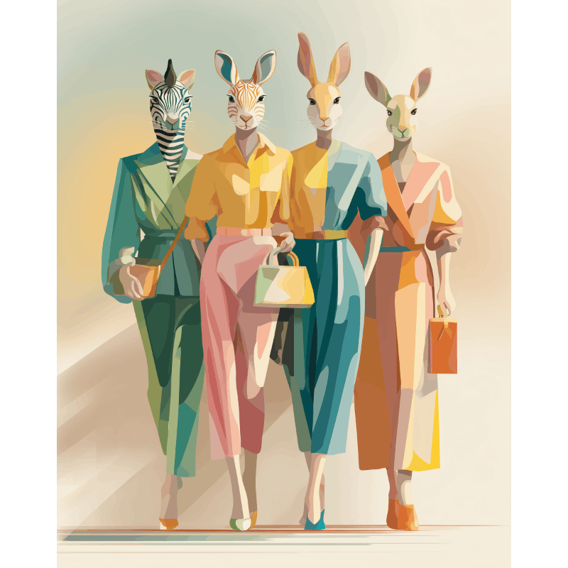 Runway Instinct | Paint by Numbers