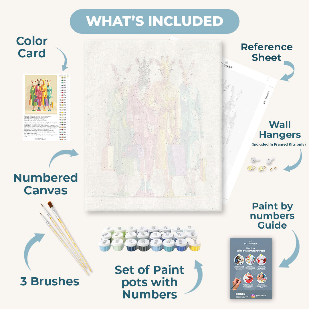 Wild Couture | Paint by Numbers