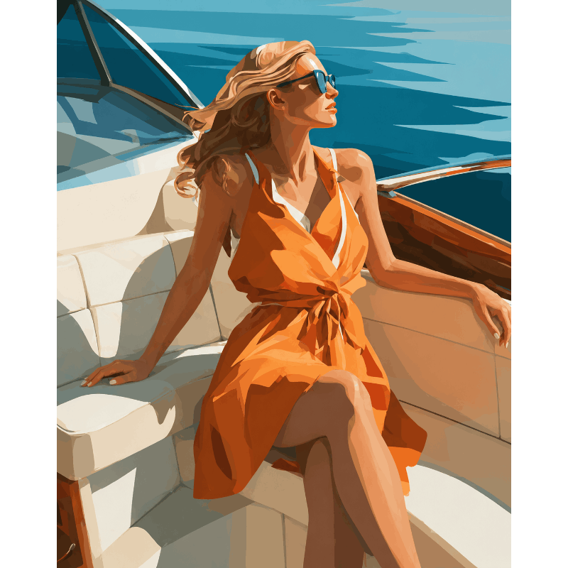 Bon Voyage | Paint by Numbers