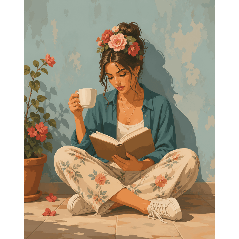 Floral Escape | Paint by Numbers