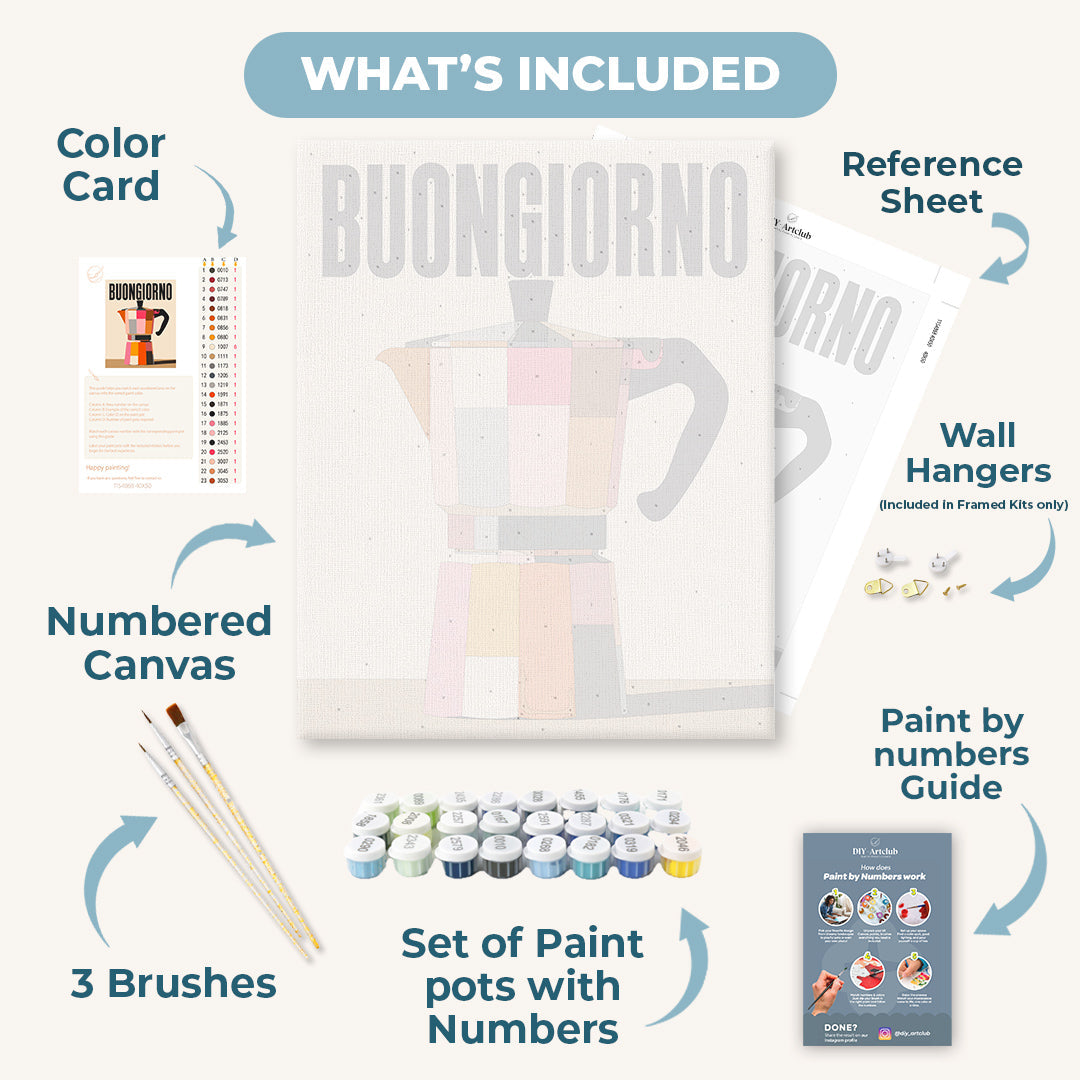 Buongiorno | Paint by Numbers