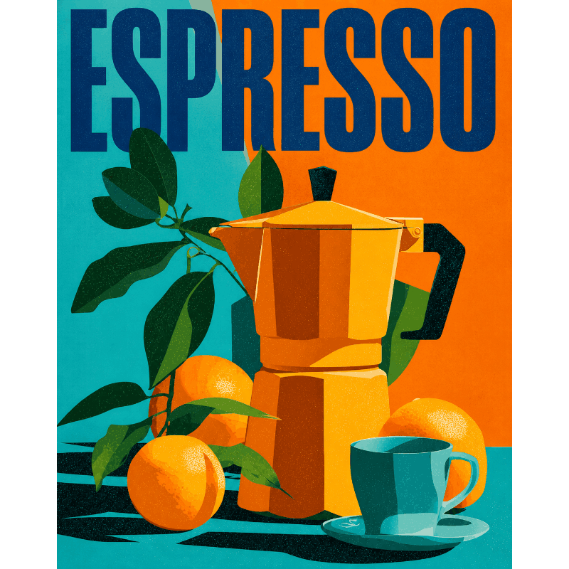 Invigorating Espresso | Paint by Numbers