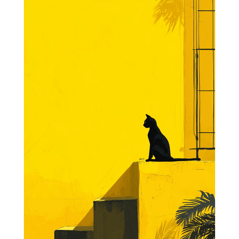 The Yellow Wall | Paint by Numbers