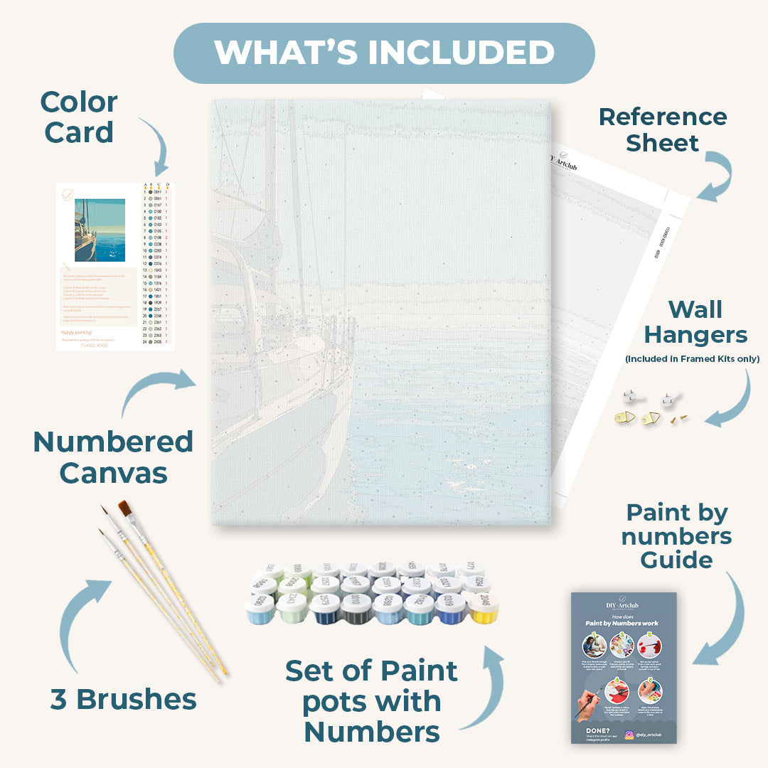 Yacht Life | Paint by Numbers