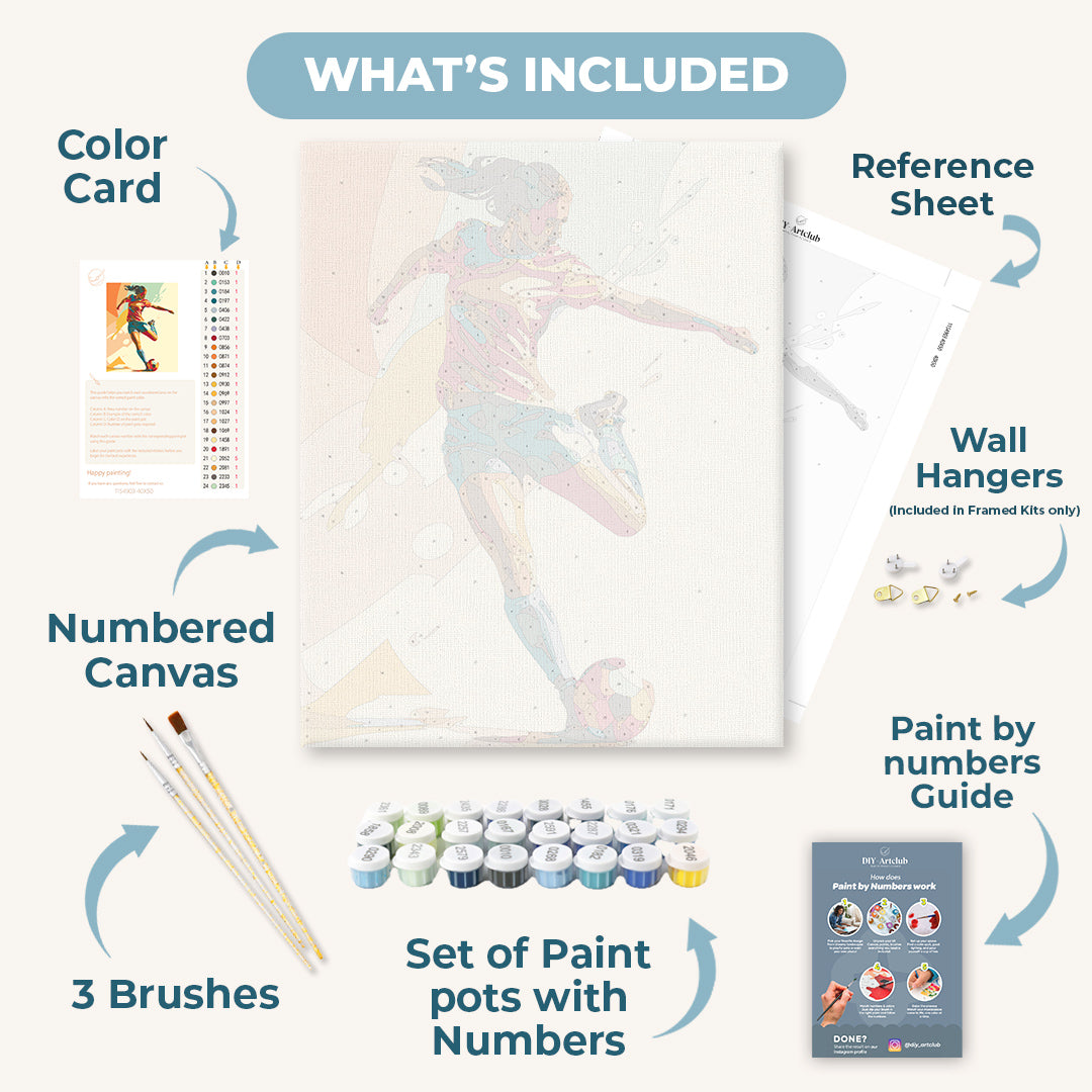 Soccer Energy | Paint by Numbers