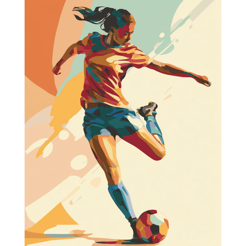 Soccer Energy | Paint by Numbers