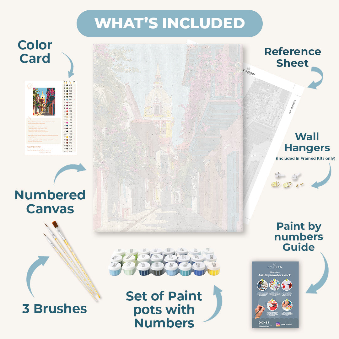 Cartagena | Paint by Numbers