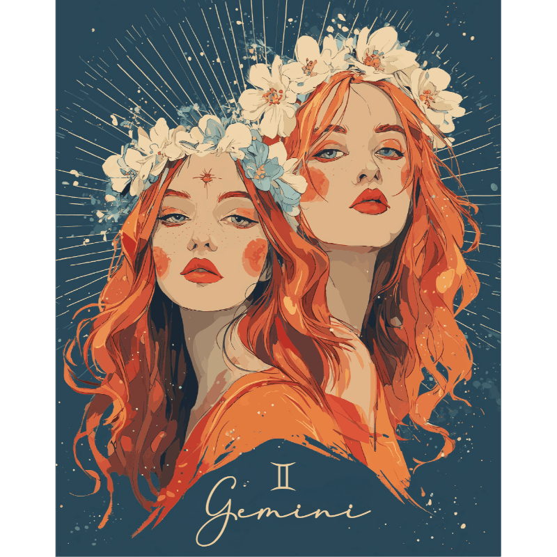 Gemini | Paint by Numbers