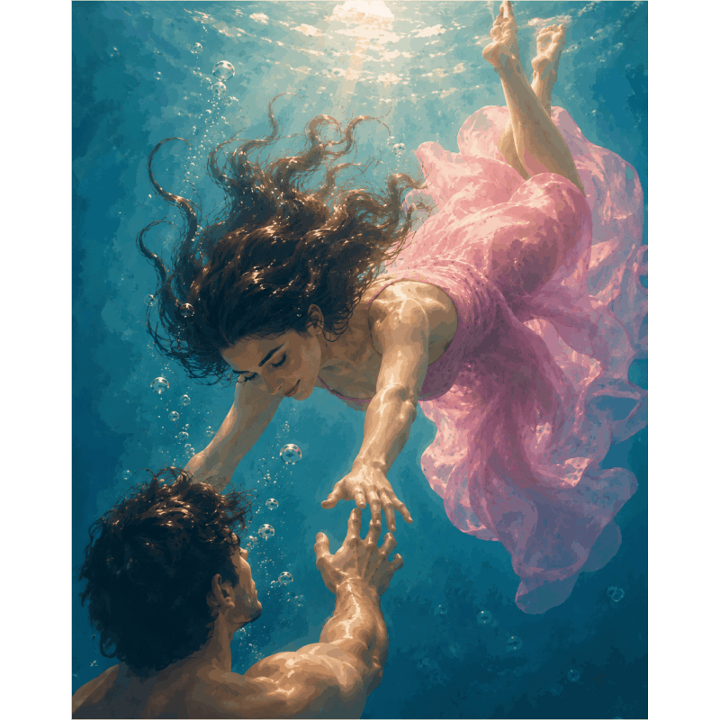 Holding You | Paint by Numbers
